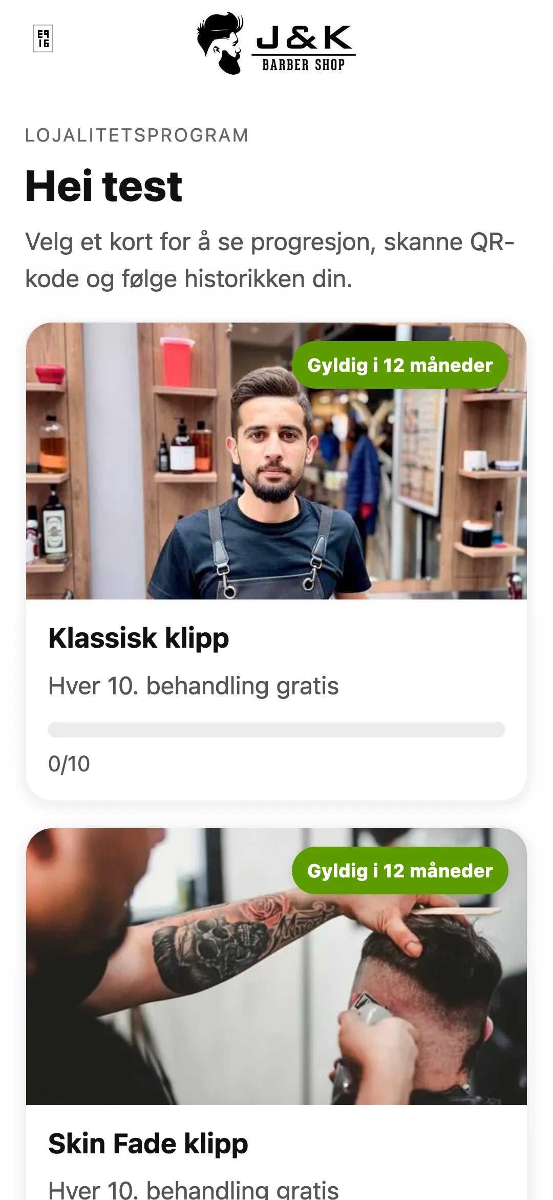 J&K Barber Shop screenshot